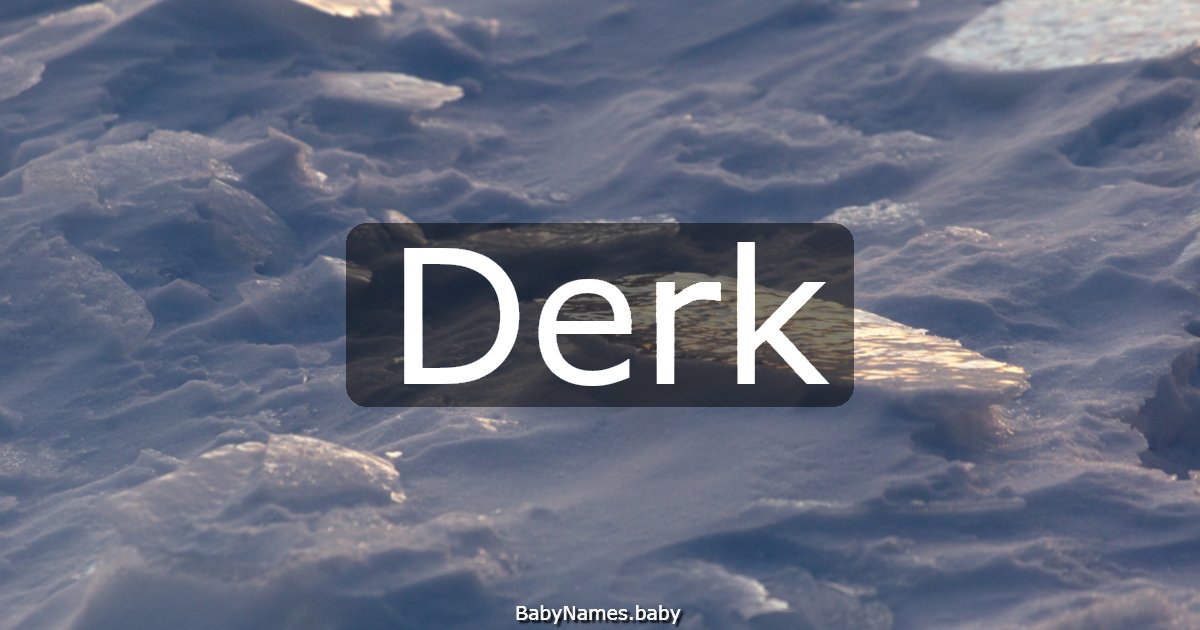 Derk