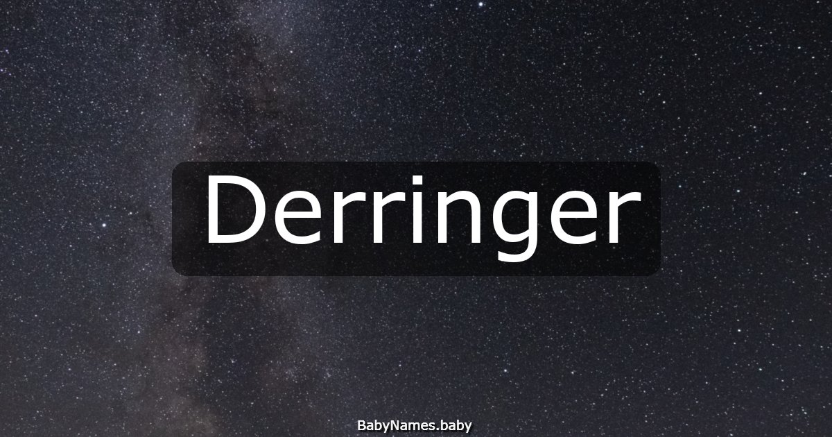 Derringer