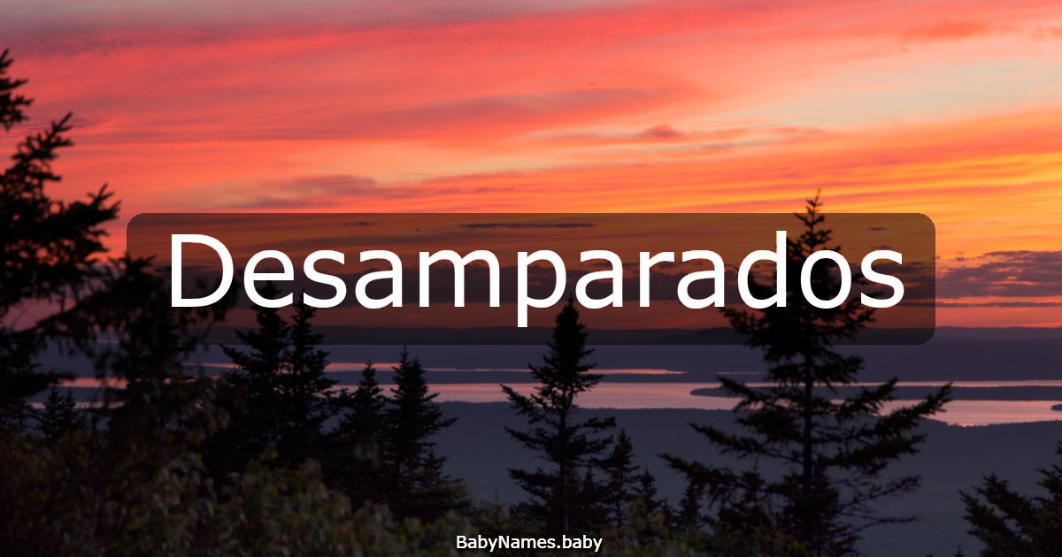 Desamparados