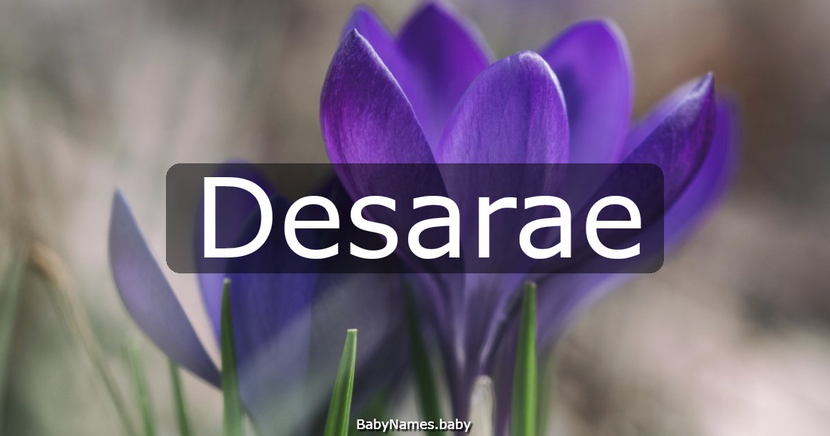 Desarae
