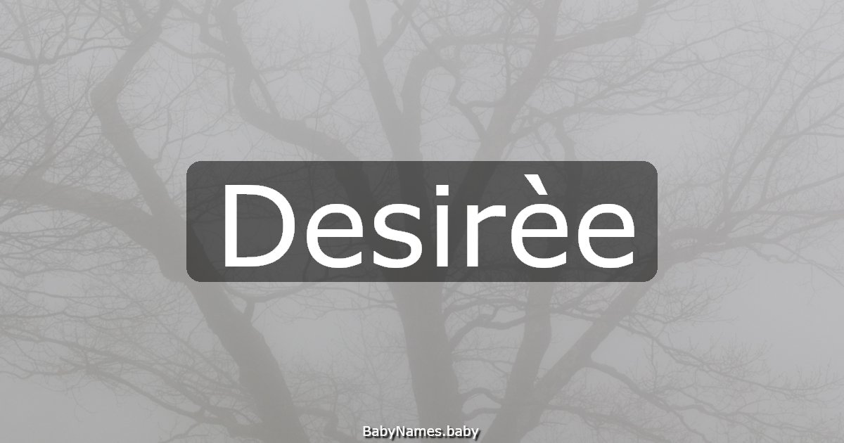 Desirèe