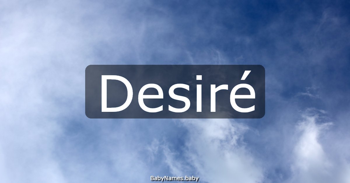 Desiré