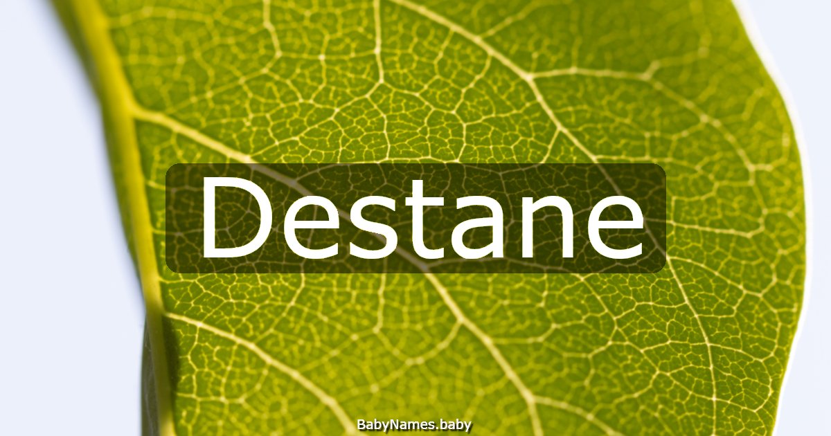 Destane
