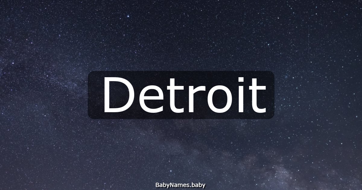 Detroit