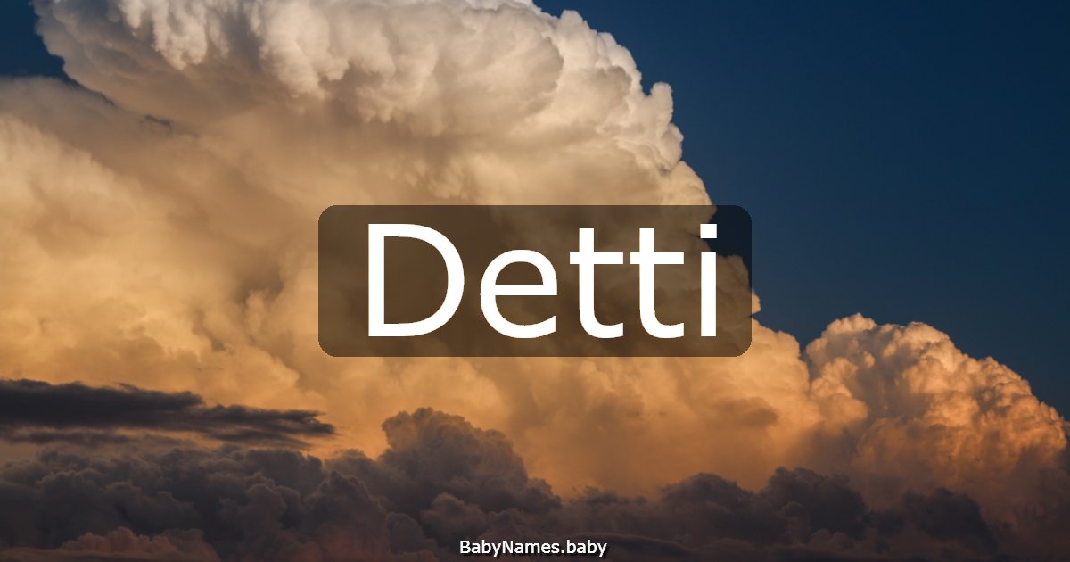 Detti