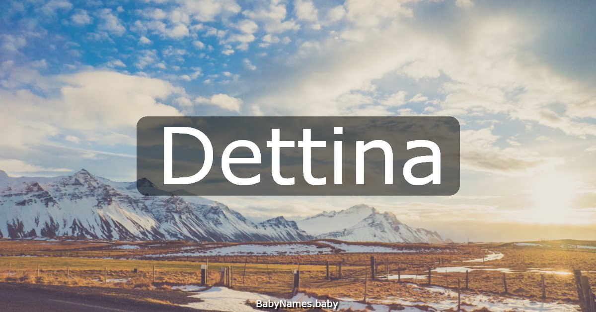 Dettina