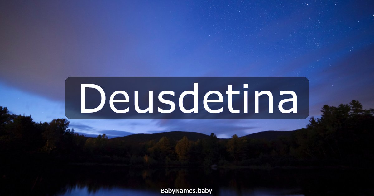Deusdetina