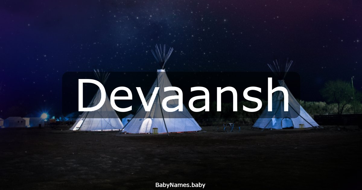 Devaansh