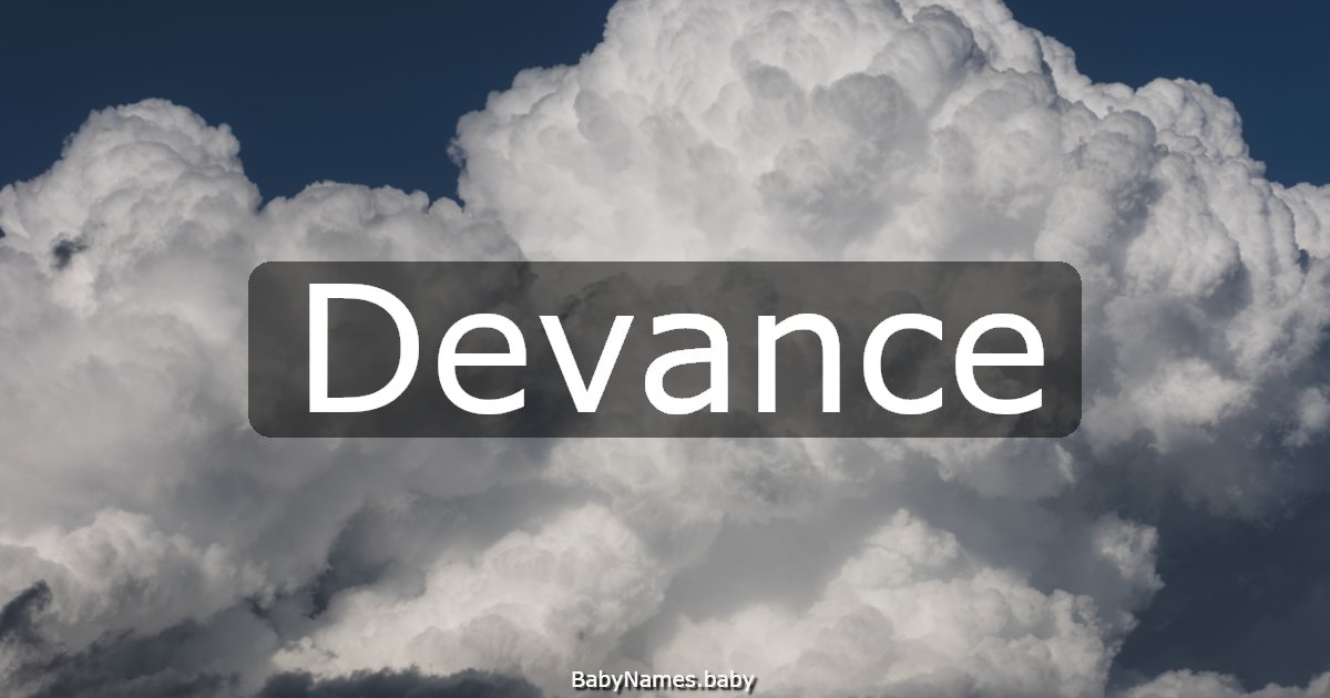 Devance