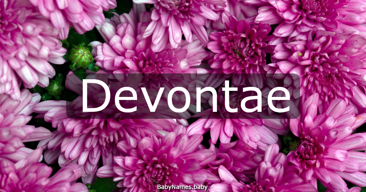 Devontae
