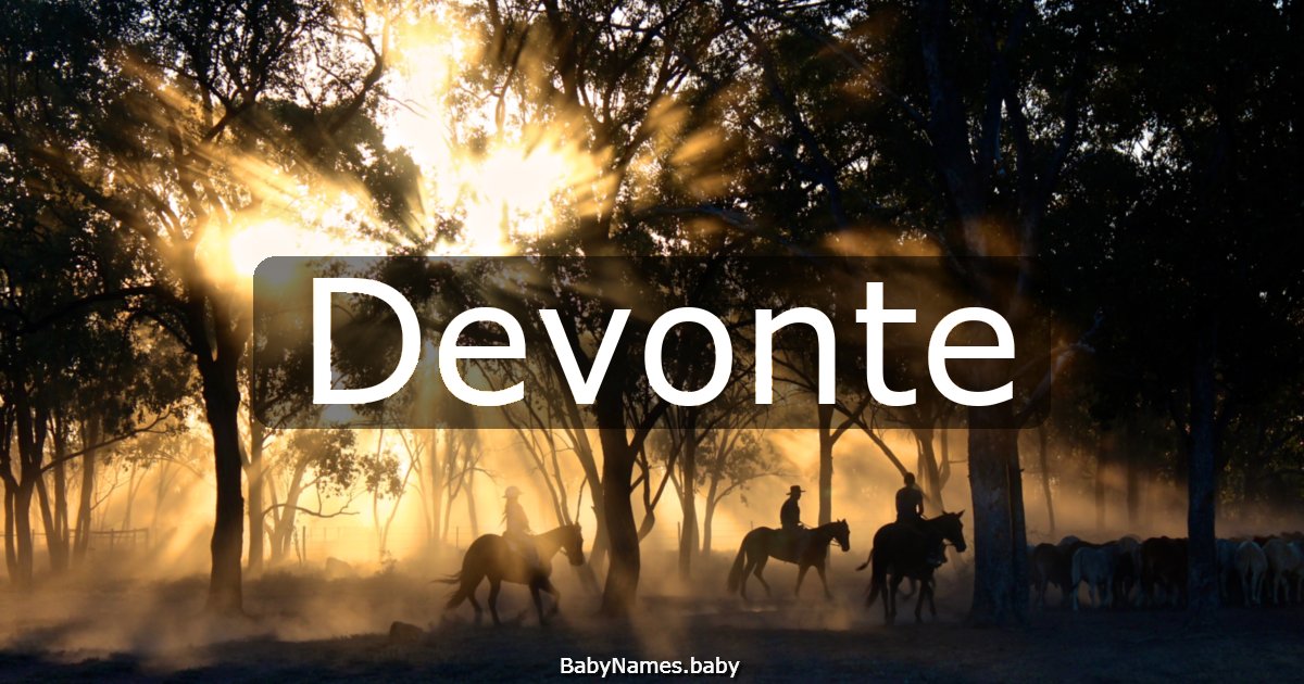 Devonte