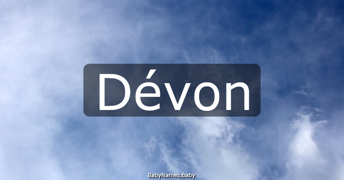 Dévon