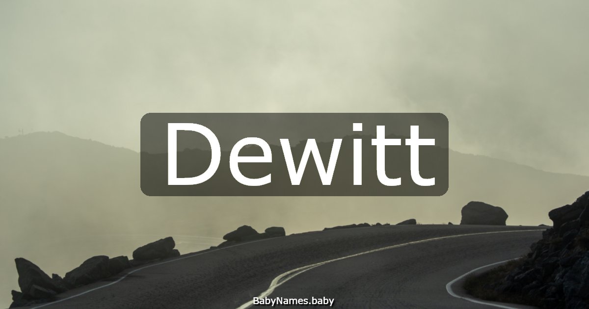 Dewitt