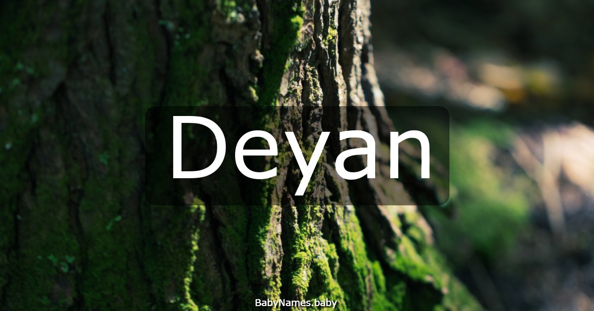 Deyan