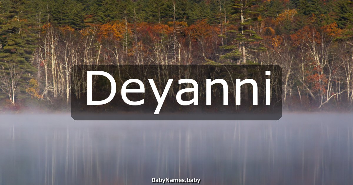 Deyanni