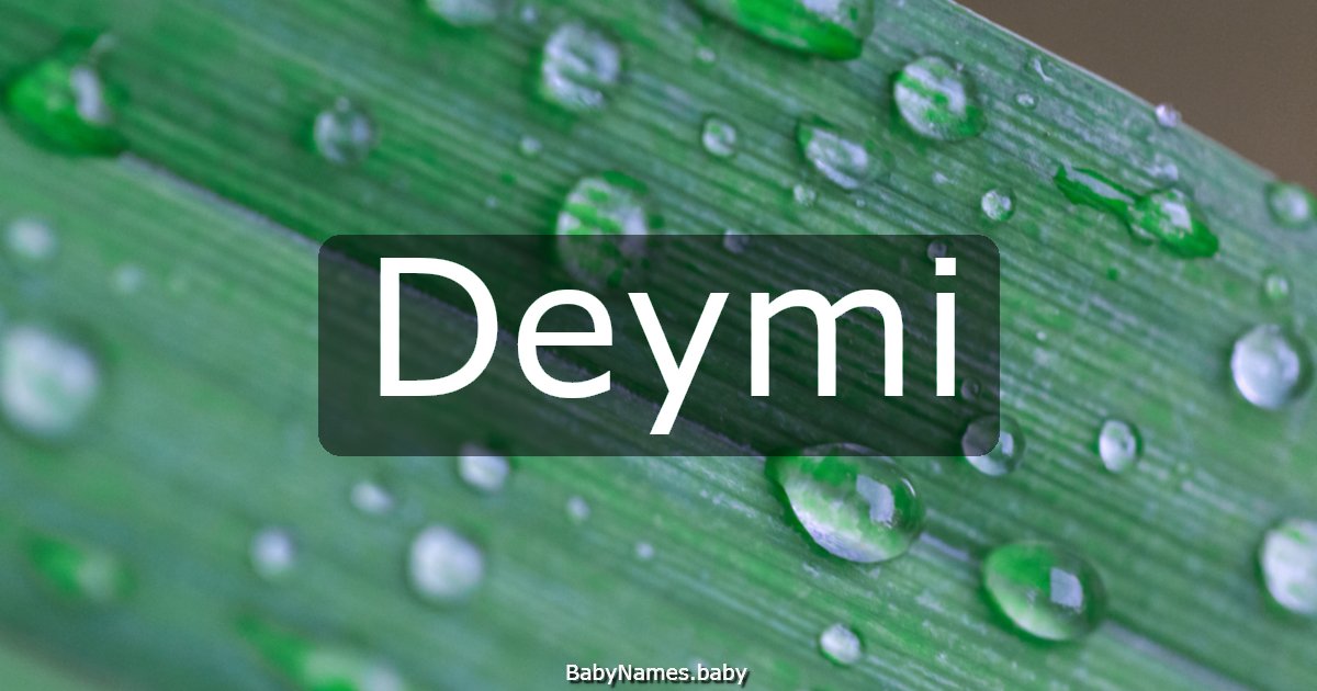 Deymi