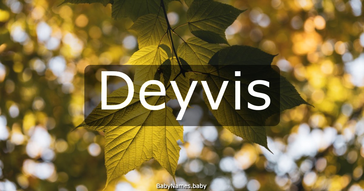 Deyvis