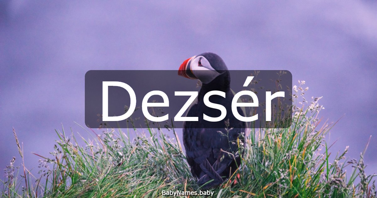 Dezsér