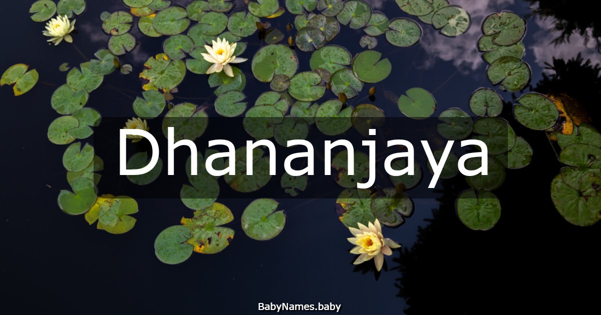 Dhananjaya