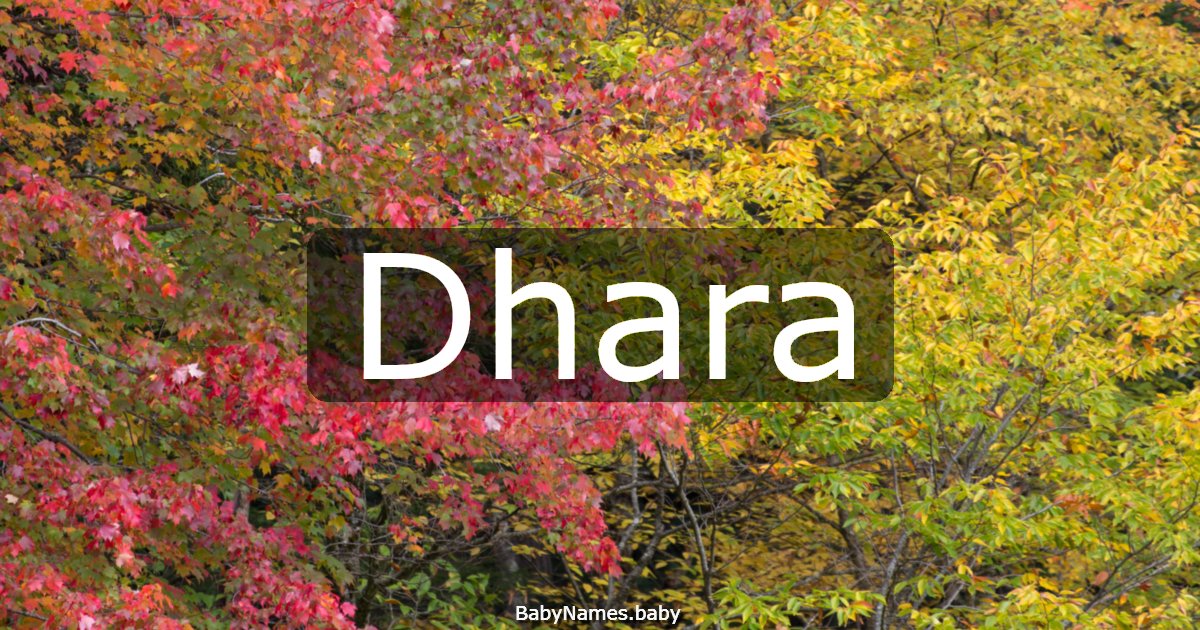 Dhara