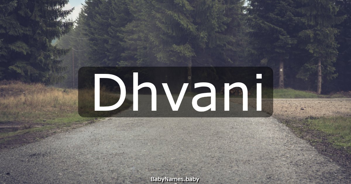 Dhvani
