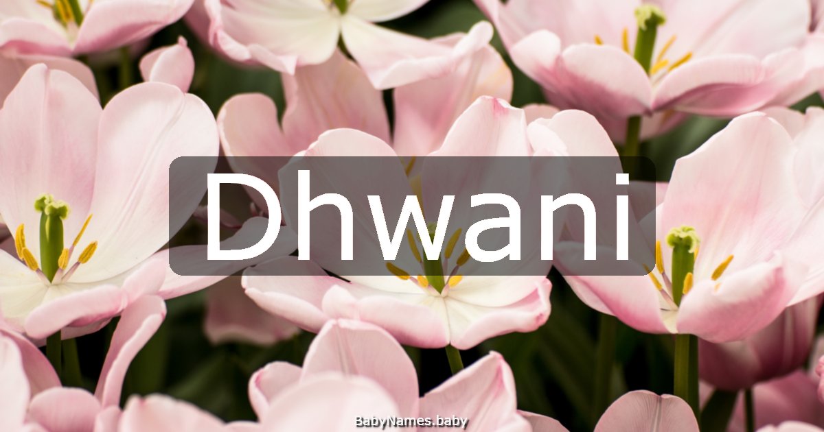 Dhwani