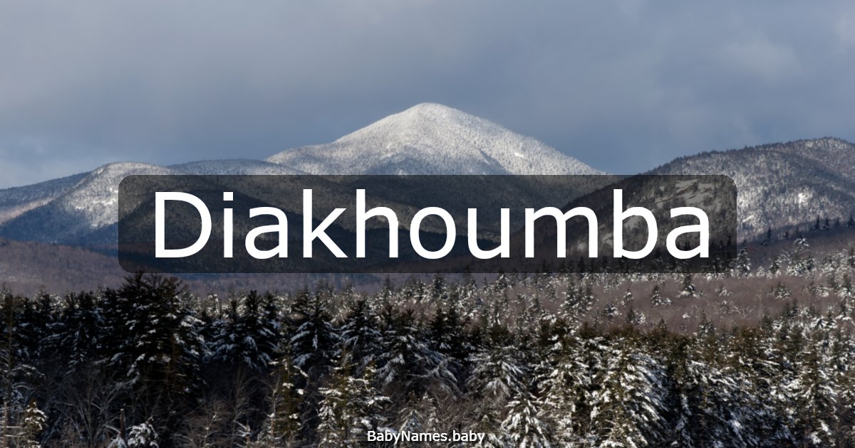 Diakhoumba