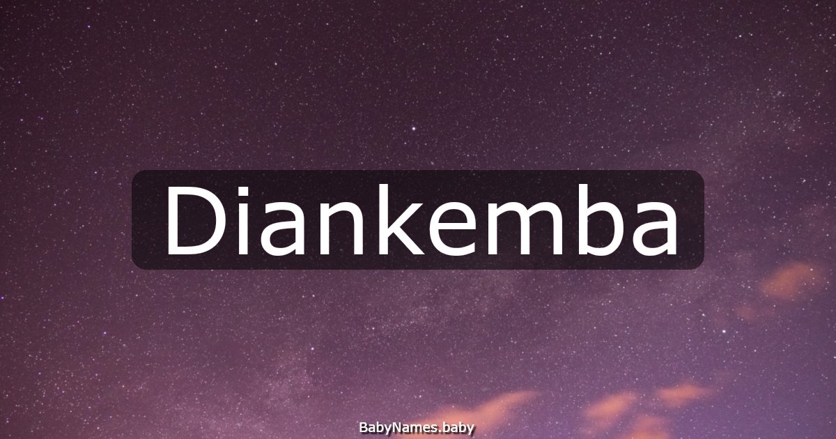 Diankemba