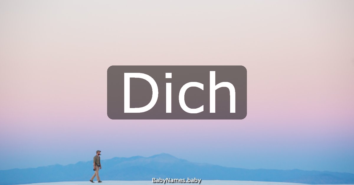 Dich