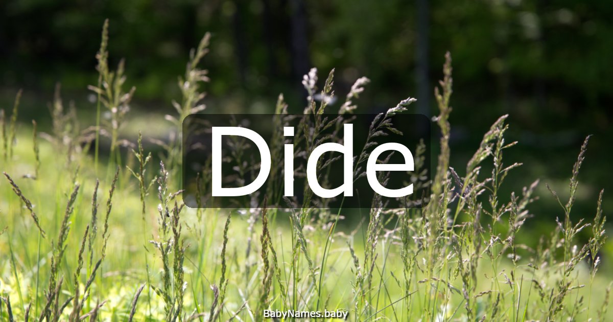 Dide