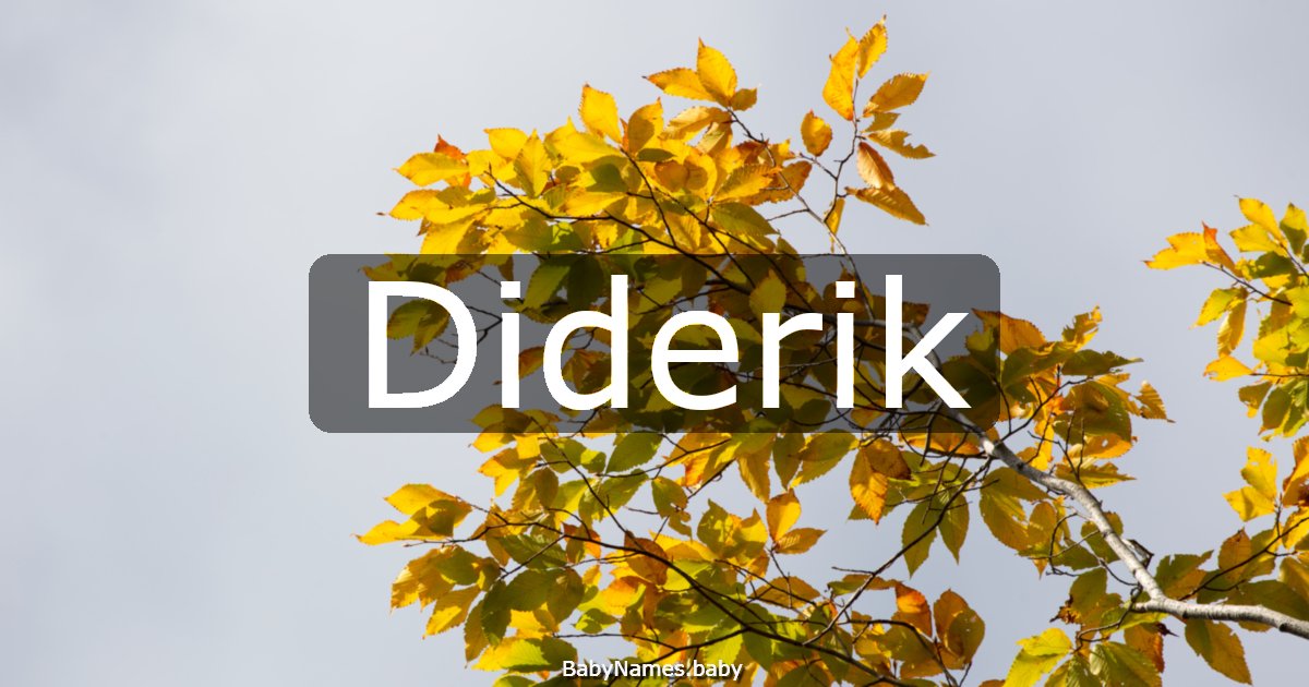 Diderik