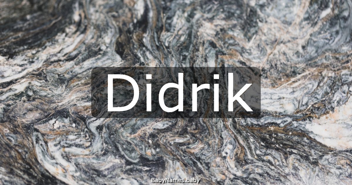 Didrik