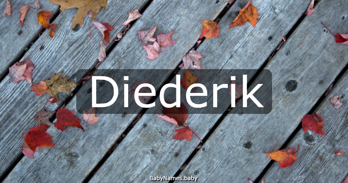 Diederik