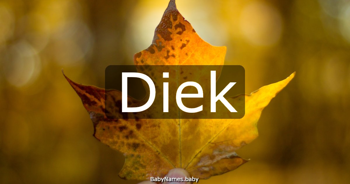Diek