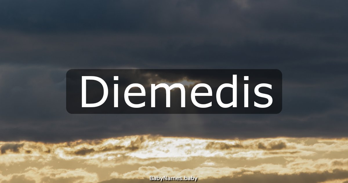 Diemedis