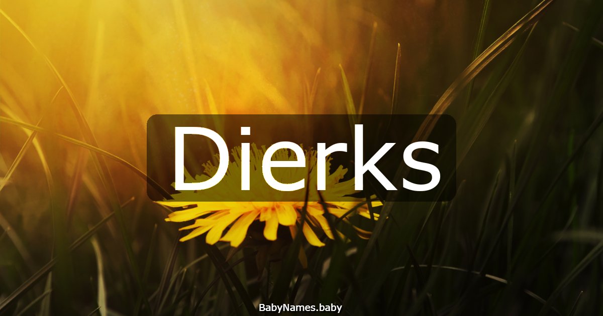 Dierks