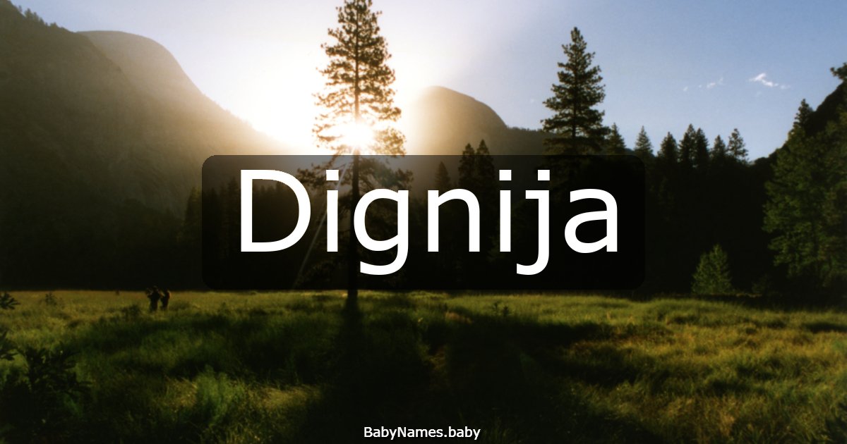 Dignija