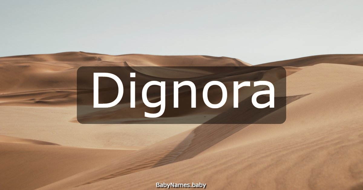 Dignora