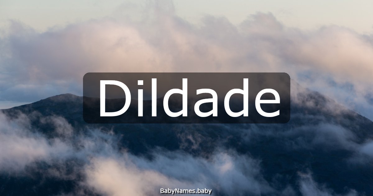 Dildade