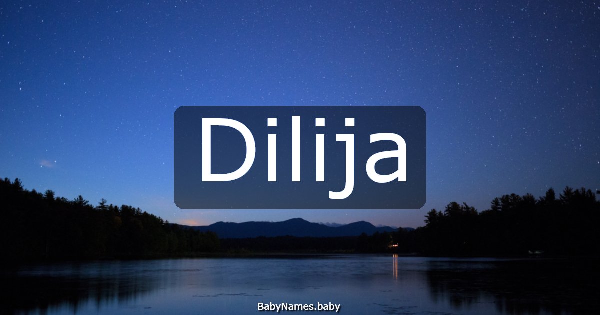 Dilija