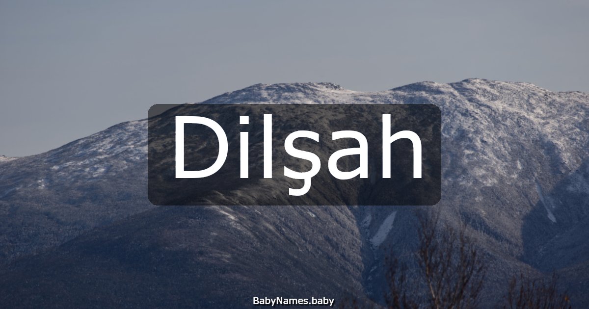 Dilşah