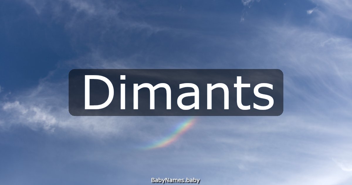 Dimants