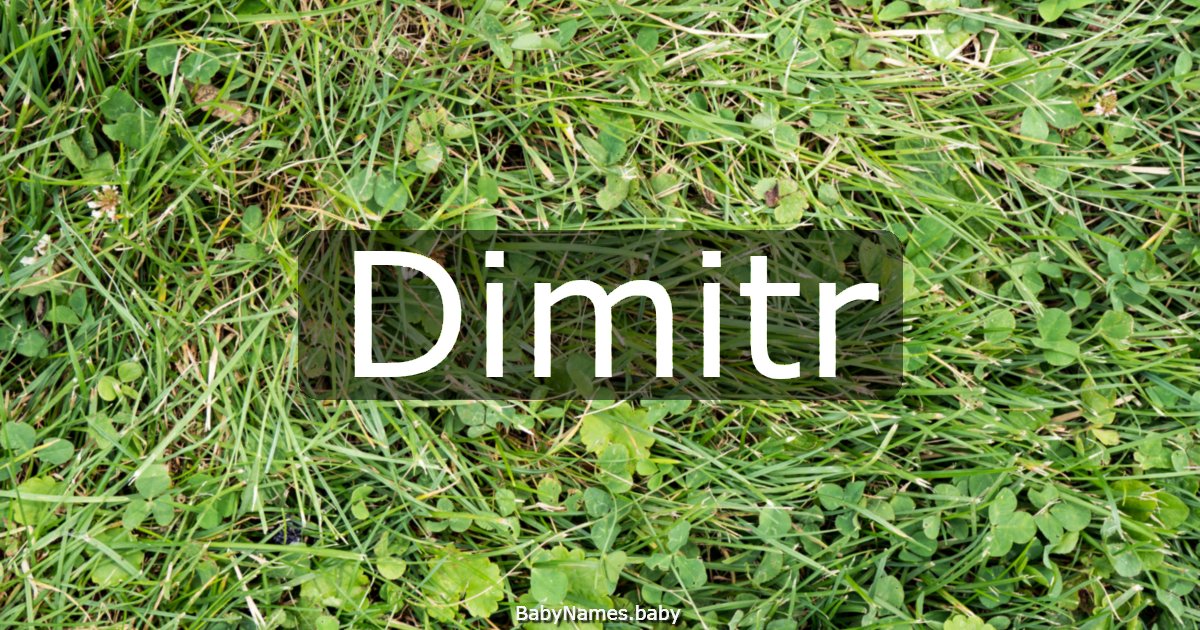 Dimitr