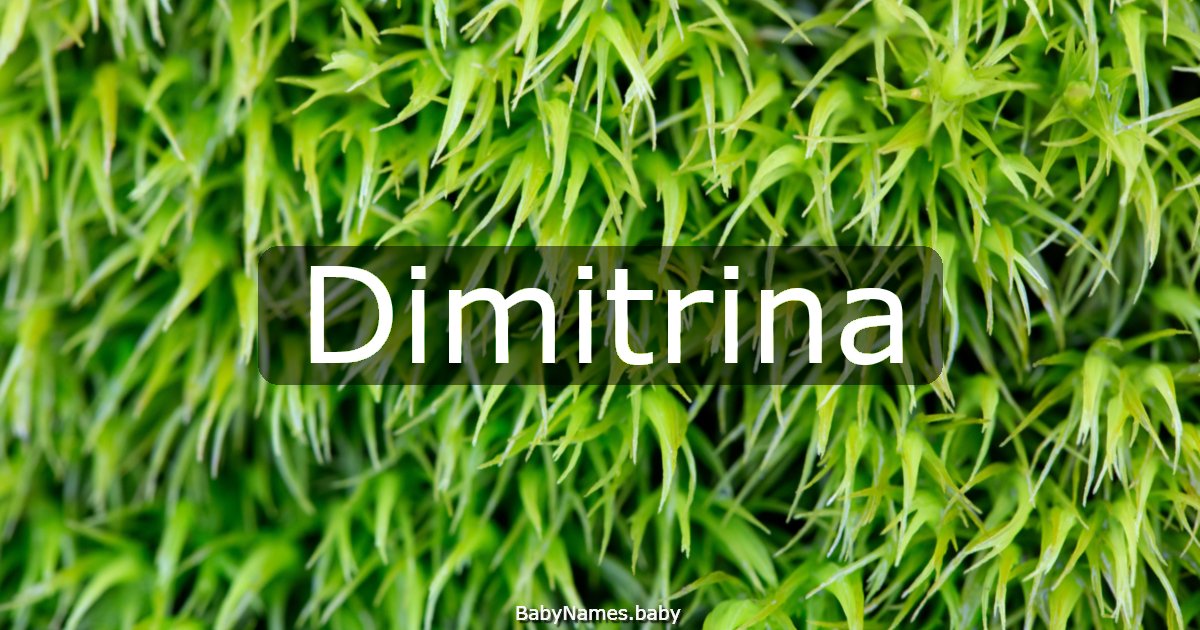 Dimitrina