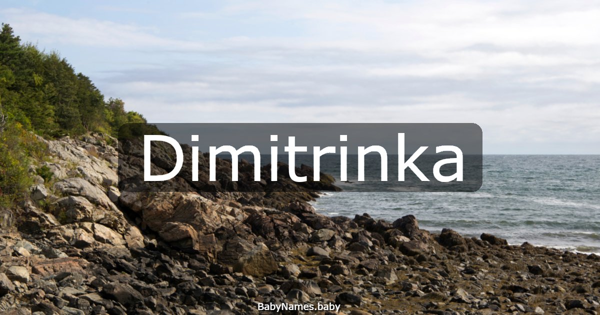 Dimitrinka