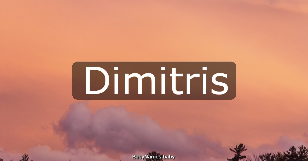 Dimitris