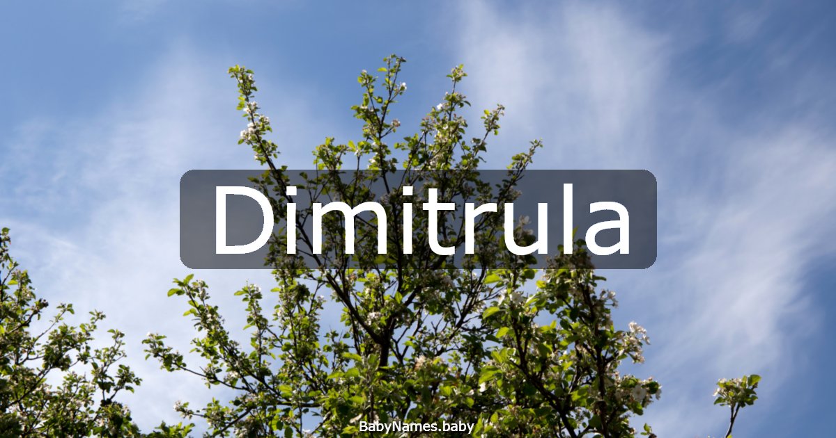 Dimitrula