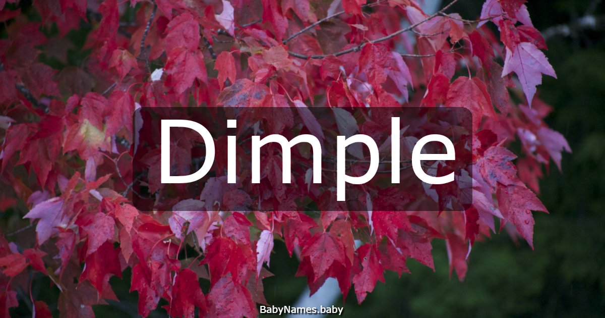 Dimple