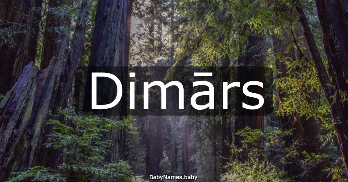 Dimārs