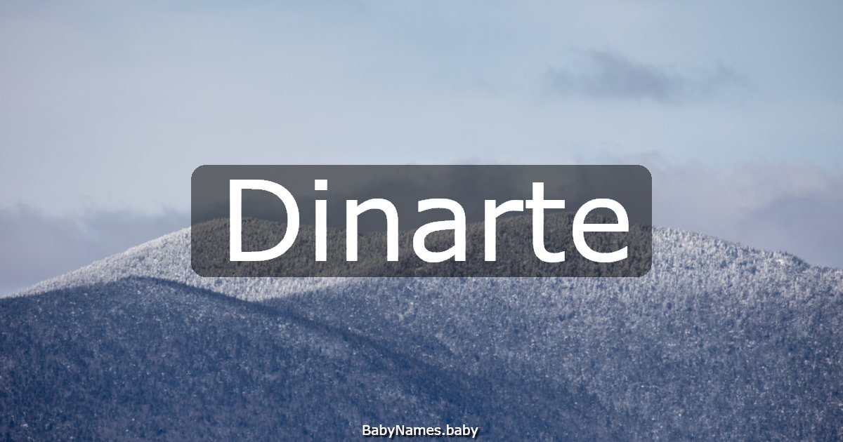 Dinarte